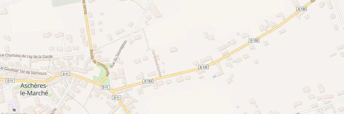 Plan du 15 Rue de Rougemont à Aschères-le-Marché