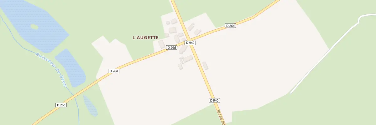 Plan du 8 L’Augette à Pouligny-Notre-Dame