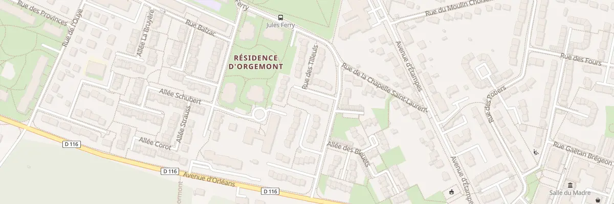 Plan du 7 Rue des Tilleuls à Dourdan