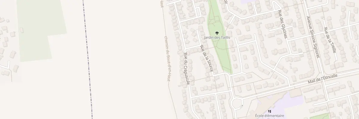 Plan du 37 Rue du Crépuscule à Vauréal