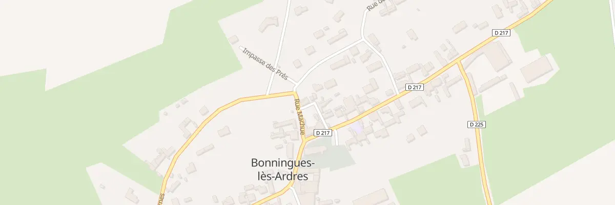 Plan du 6 Rue de l’Abattoir à Bonningues-lès-Ardres