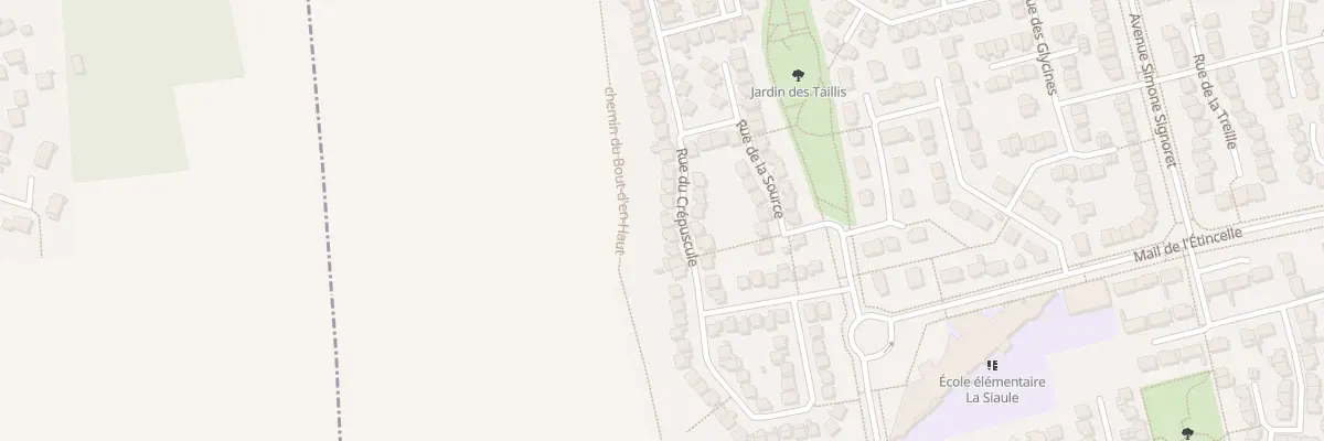 Plan du 31 Rue du Crépuscule à Vauréal