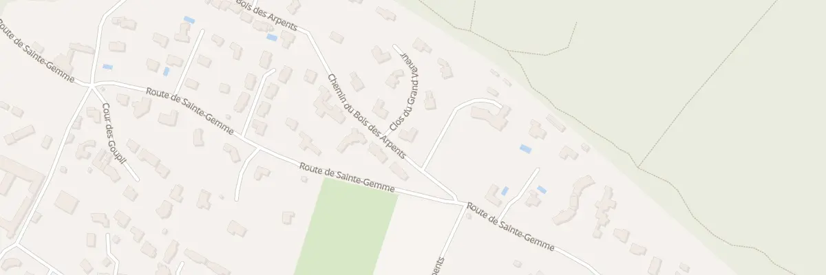 Plan du 2 Clos du Grand Venneur à Saint-Nom-la-Bretèche
