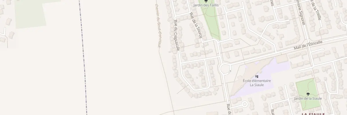 Plan du 21 Rue du Crépuscule à Vauréal