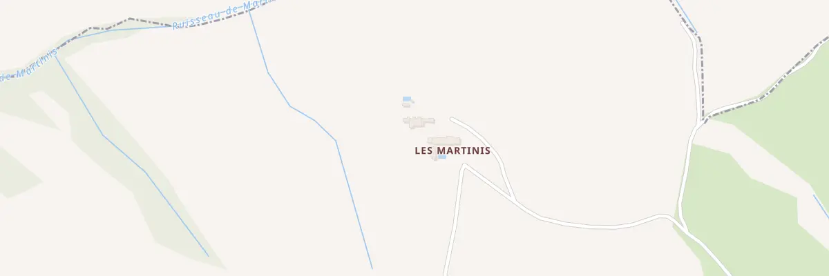 Plan du 52 Les Martinis à Fenouillet-du-Razès