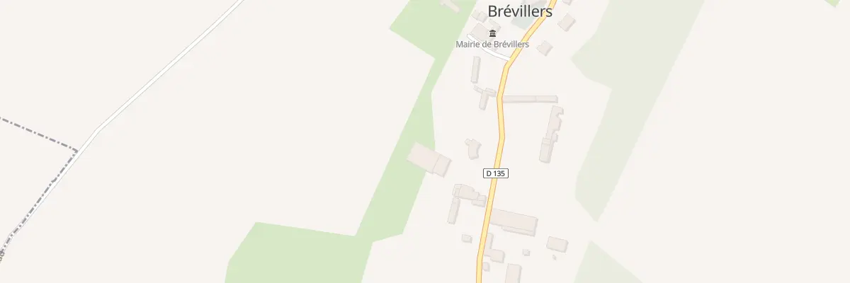 Plan du 21 Rue de Crécy à Brévillers