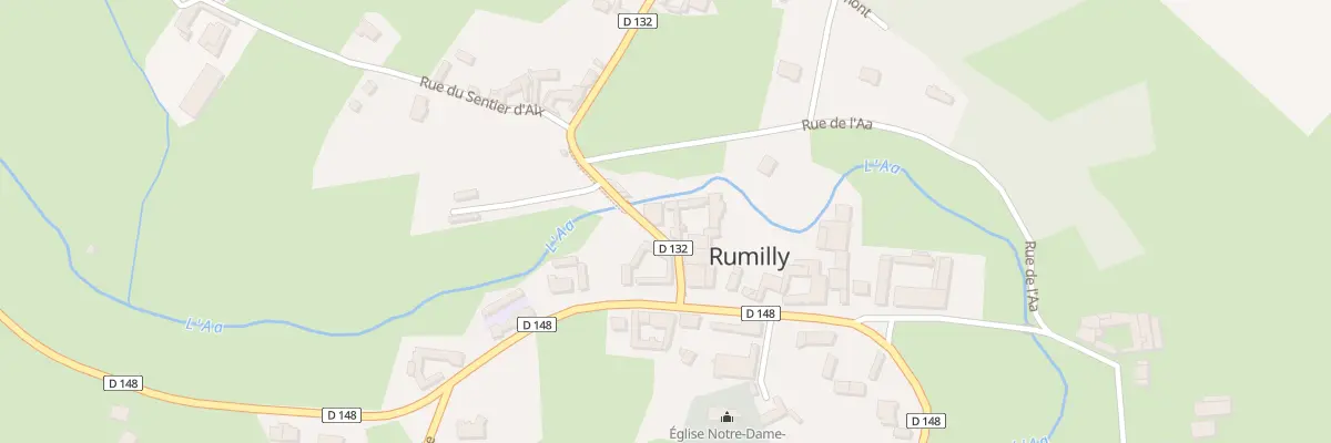 Plan du 4 Rue de Beaussart à Rumilly