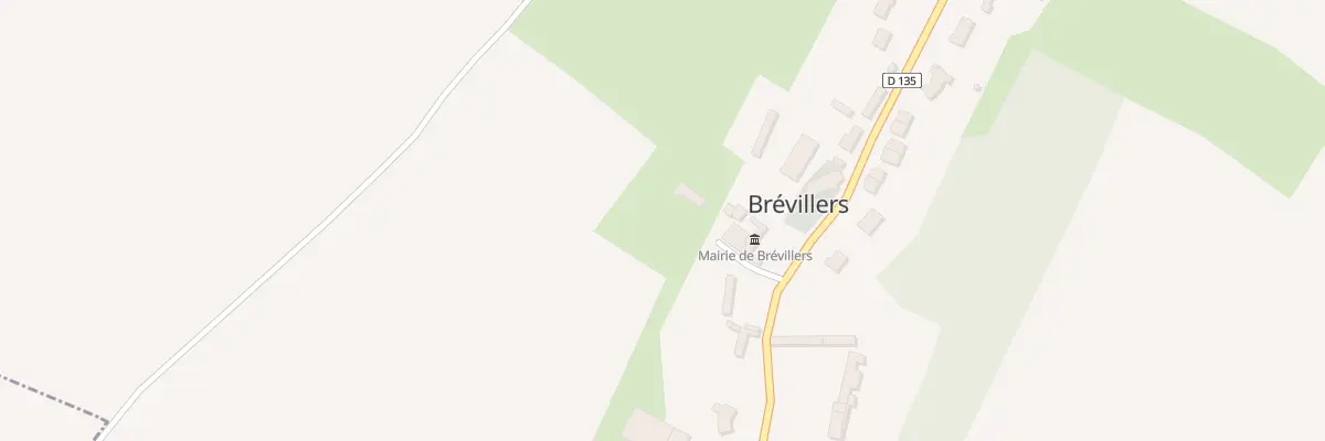 Plan du 33 Rue de Crécy à Brévillers