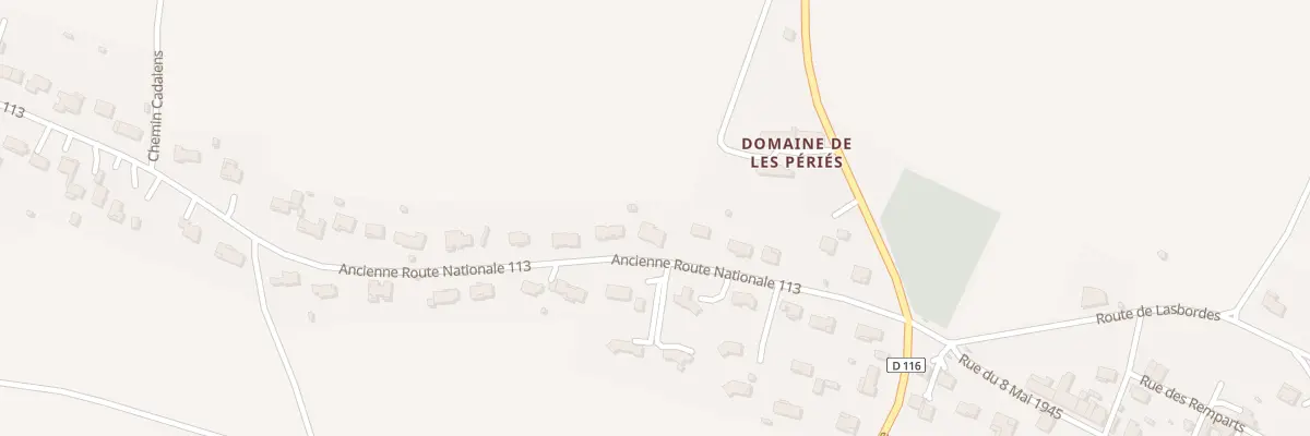 Plan du 200 Rte Ancienne 113 à Saint-Martin-Lalande