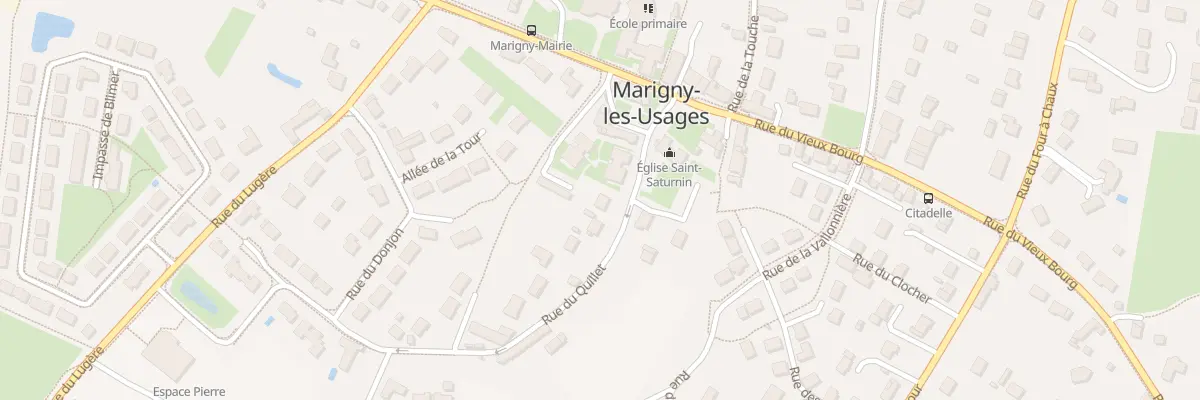 Plan du 60 Rue du Quillet à Marigny-les-Usages