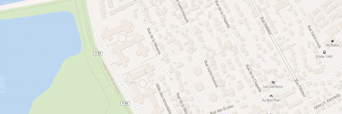 Plan du 241 Rue de la Réverie à Carrières-sous-Poissy