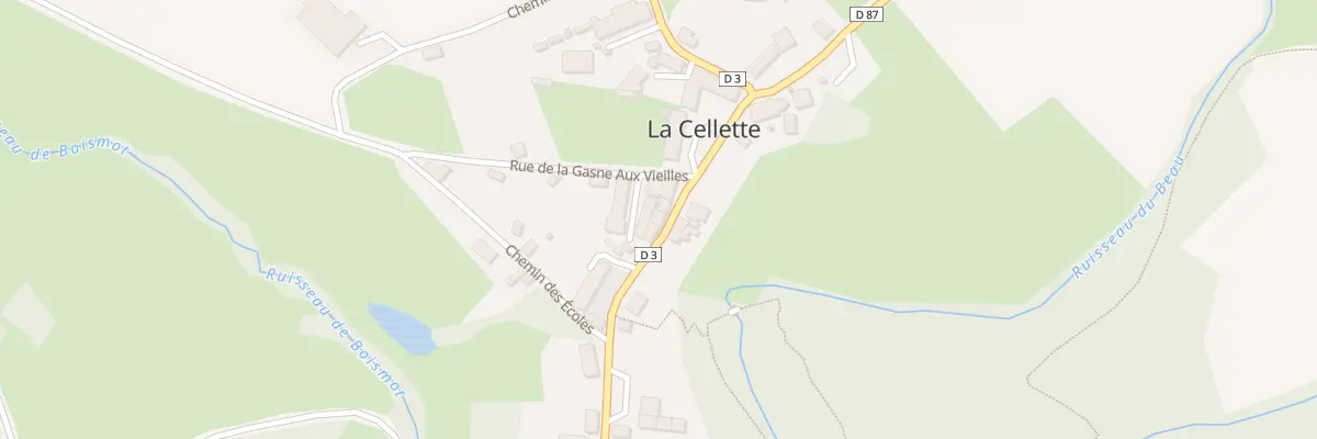 Plan du 4 Rue de la Cascade à La Cellette