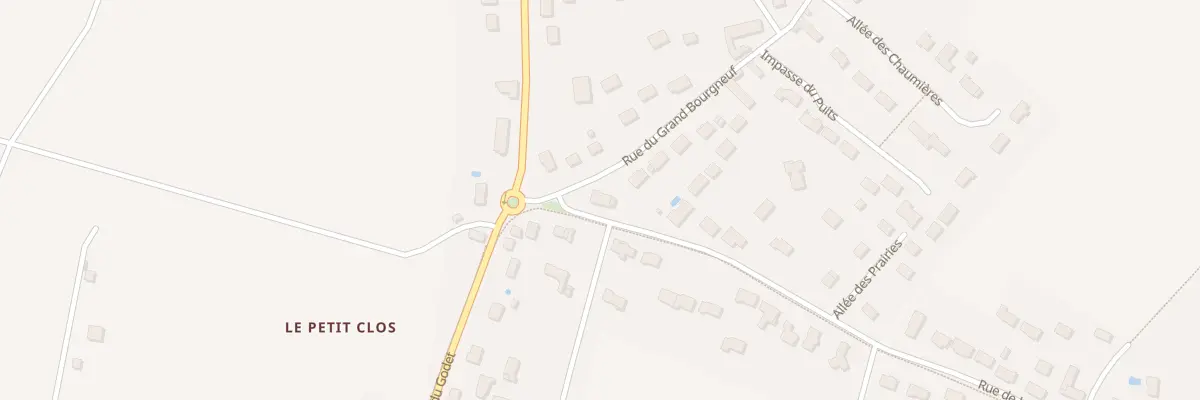 Plan du 6 Rue du Grand Bourgneuf à Chécy