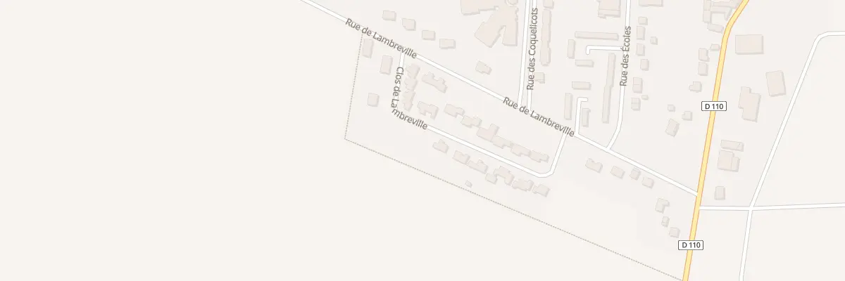 Plan du 19 Clos de Lambreville à Outarville