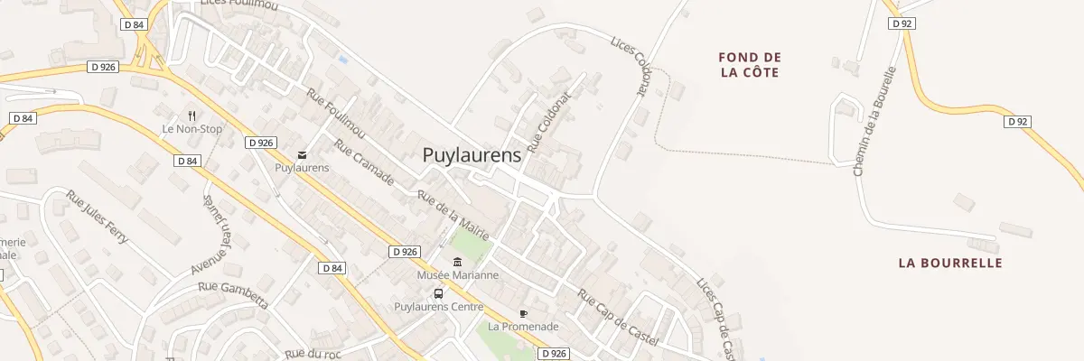 Plan du 15 Pte Coldonat à Puylaurens
