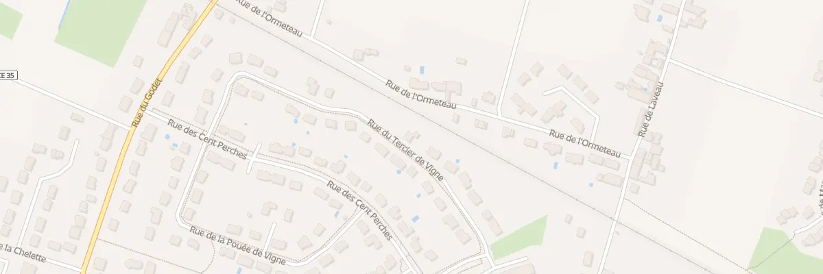 Plan du 16 Rue du Tercier de Vigne à Chécy