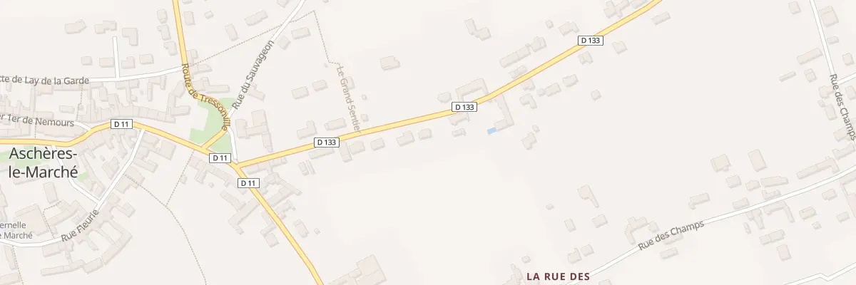 Plan du 16 Rue de Rougemont à Aschères-le-Marché