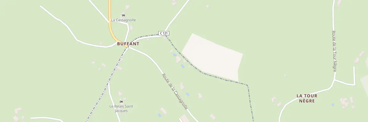 Plan du 1683 Rte de Buffant à Faycelles