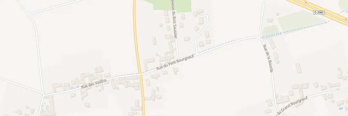 Plan du 53 Rue du Petit Bourgneuf à Chécy