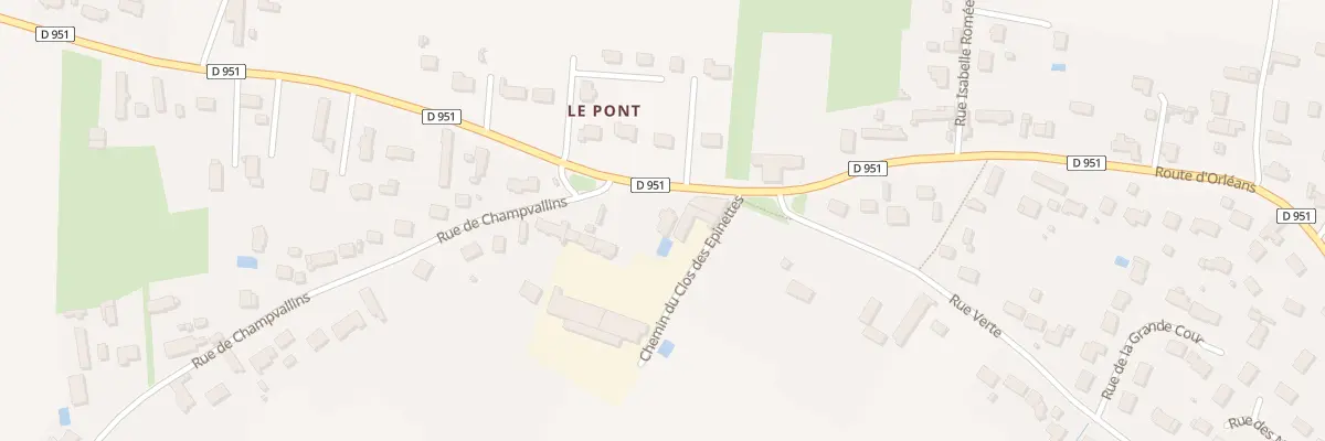 Plan du 1649 Rte d’Orléans à Sandillon