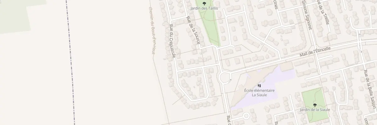 Plan du 12 Rue du Crépuscule à Vauréal