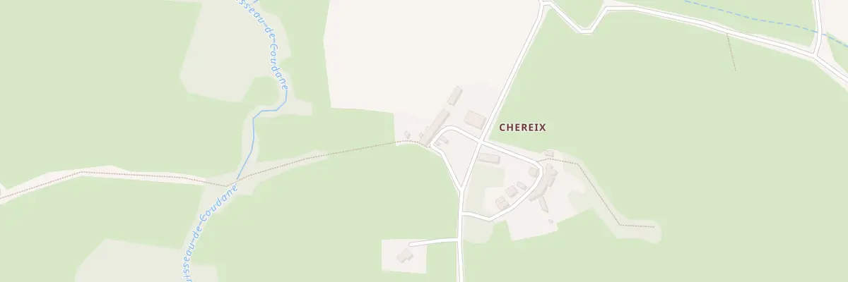 Plan du 5158 Chereix à Châtelus-Malvaleix