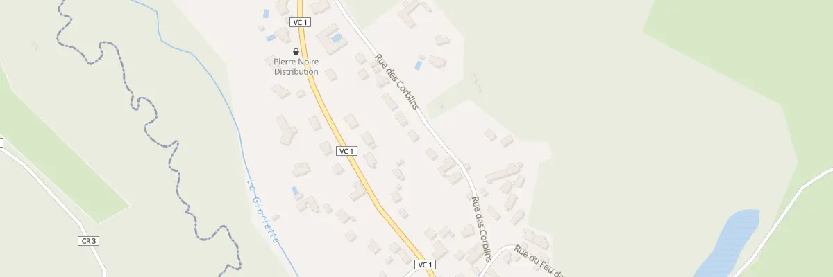 Plan du 7 Rue des Corblins à Longvilliers