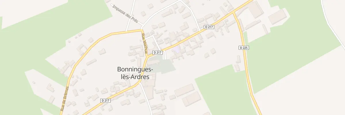 Plan du 67 Rue de Licques à Bonningues-lès-Ardres