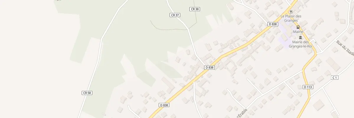 Plan du 5 Rle des Groux aux Granges-le-Roi