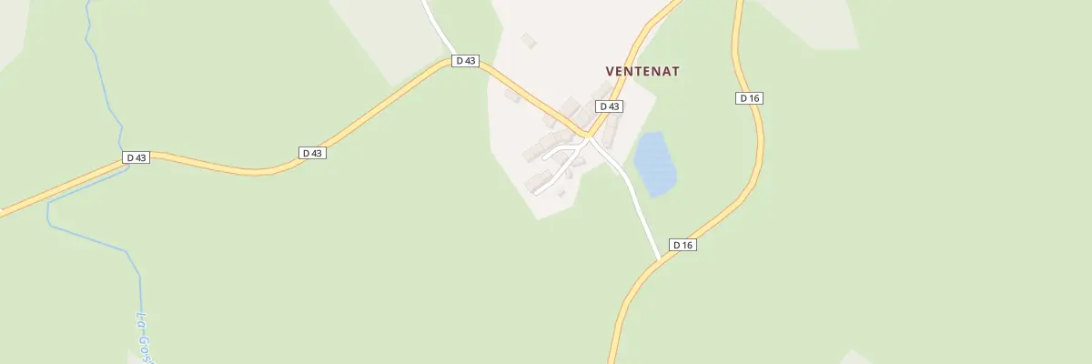 Plan du 14 Ventenat à Saint-Sulpice-les-Champs