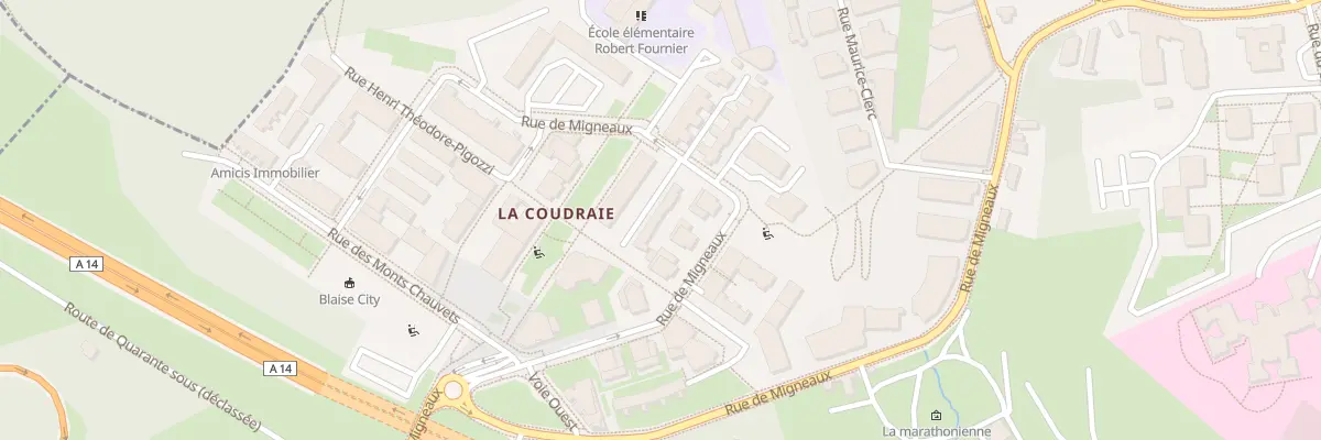 Plan du 69 Rue de Migneaux à Poissy