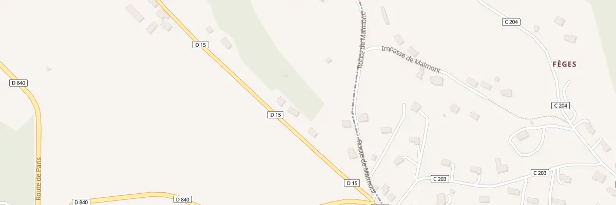 Plan du 5761F Malmont à Camburat