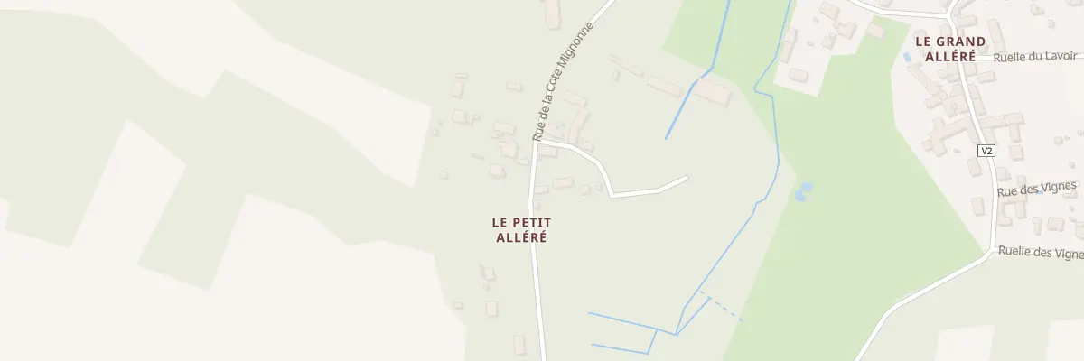 Plan du 20 Rue La Cote Mignonne à Neuville-Bosc