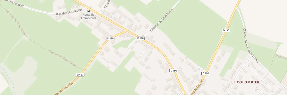 Plan du 17 Rue du Général Leclerc à Cormeilles-en-Vexin