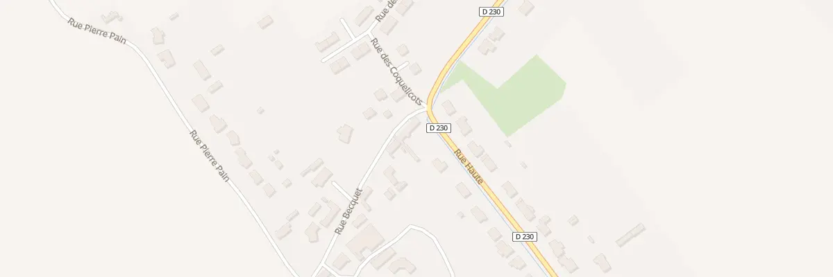 Plan du 1 Rue Becquet à Offekerque
