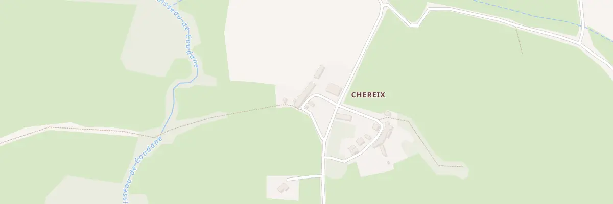 Plan du 5155A Chereix à Châtelus-Malvaleix