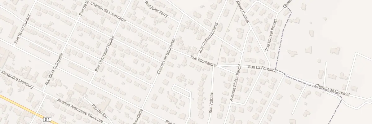 Plan du 4 Rue Montaigne à Revel