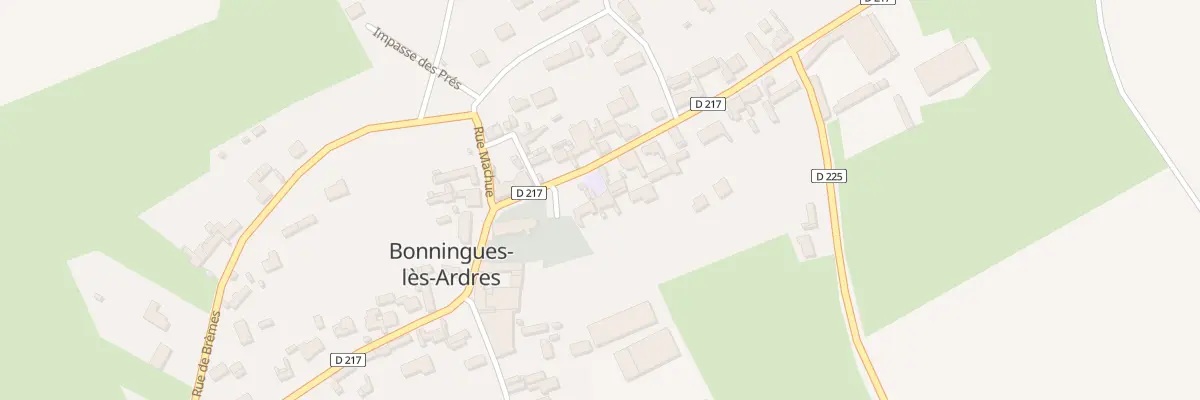 Plan du 65 Rue de Licques à Bonningues-lès-Ardres