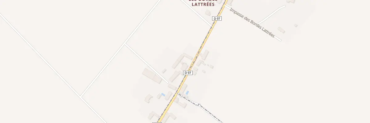 Plan du 43 Rue des Bordes Lattrees à Villereau