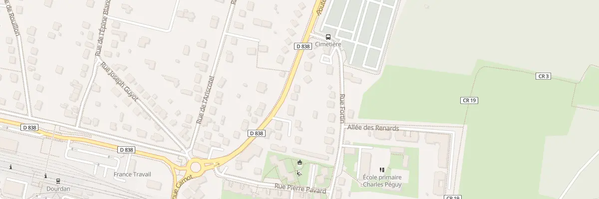 Plan du 18 Rte de Liphard à Dourdan