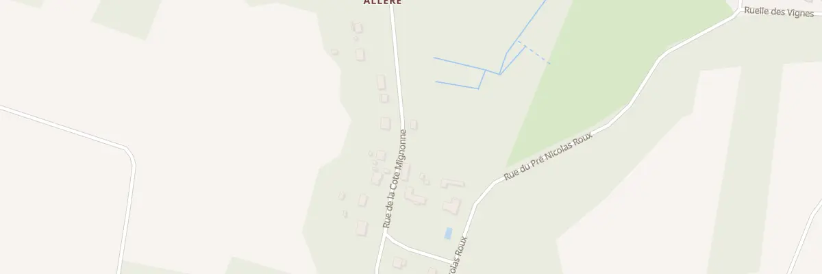 Plan du 8 Rue La Cote Mignonne à Neuville-Bosc