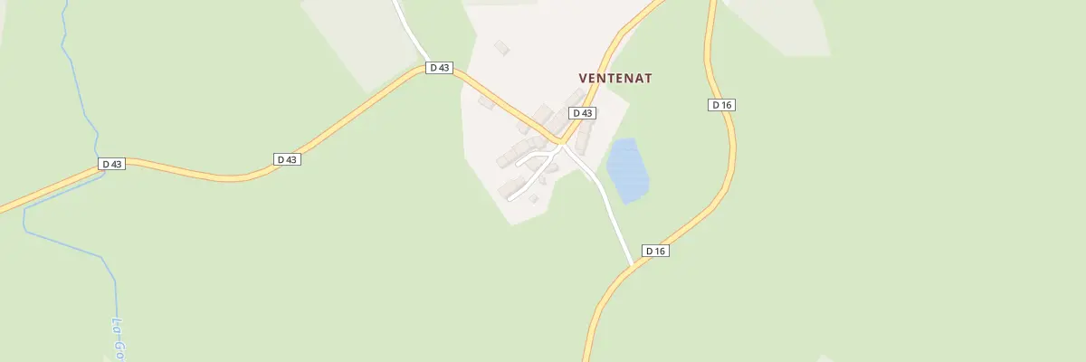 Plan du 15 Ventenat à Saint-Sulpice-les-Champs