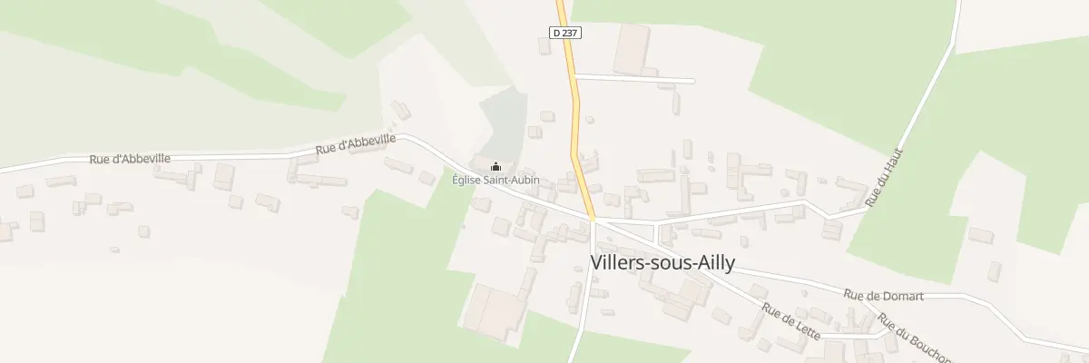 Plan du 4 Rue d’Abbeville à Villers-sous-Ailly