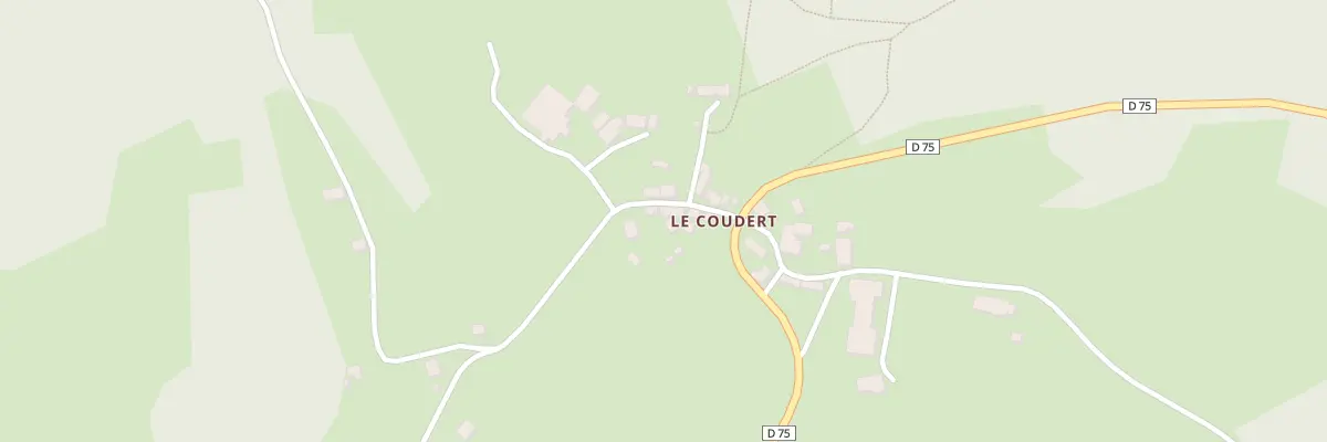 Plan du 15 Le Coudert à Servières-le-Château