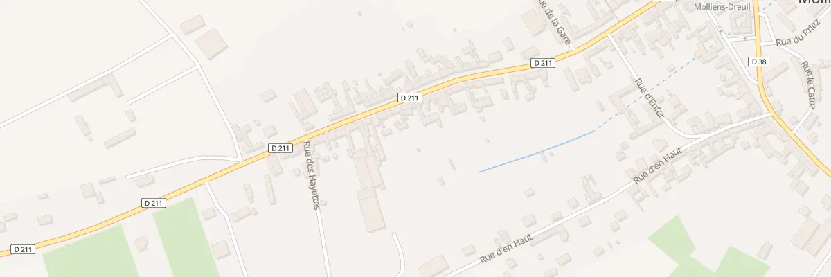 Plan du 79 Rue du Général Leclerc à Molliens-Dreuil