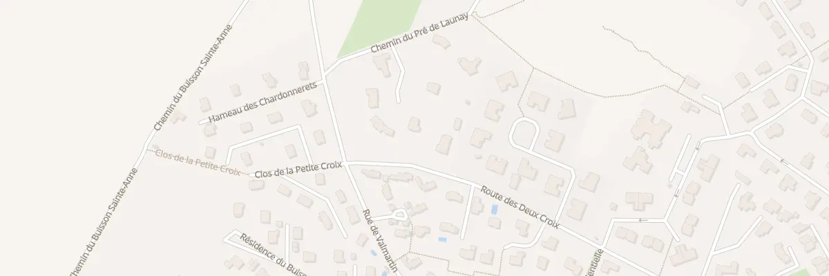 Plan du 5 All des Closeaux à Saint-Nom-la-Bretèche