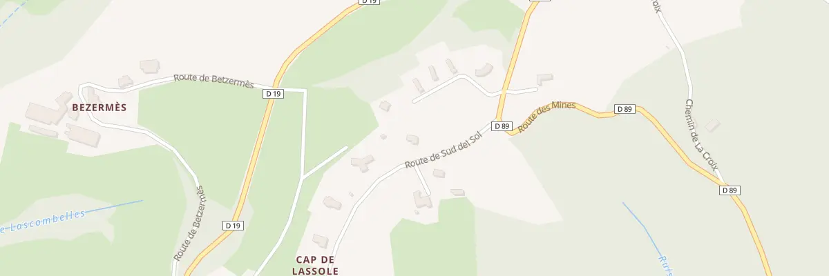 Plan du 5104 Cap de Lassole à Sainte-Colombe