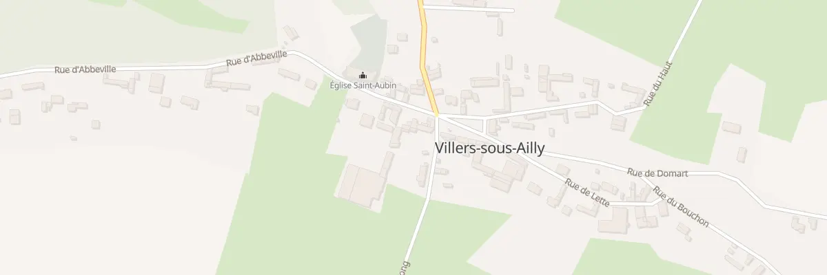 Plan du 4 Rue de Long à Villers-sous-Ailly