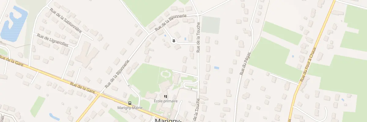 Plan du 165 Rue de la Touche à Marigny-les-Usages