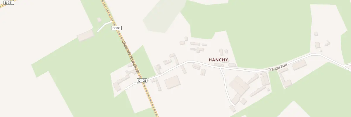Plan du 7 Gr Grande Rue d’Hanchy à Coulonvillers